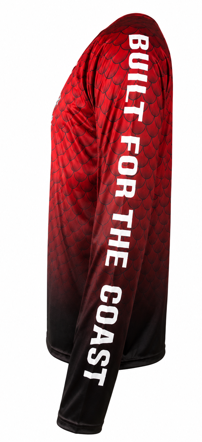 Pargo Rashguard - Red Snapper