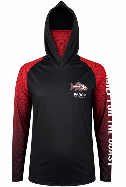 Pargo Performance Hoodie – Red Snapper/ Pargo Rojo