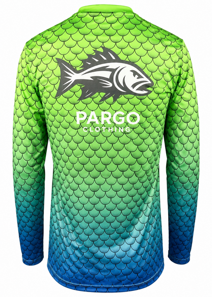 Pargo Rashguard - Blue Runner